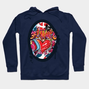 love fun GRAFFITI Hoodie